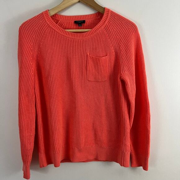 Talbots Petite Coral Sweater Women Size MP Medium Petite - Picture 3 of 10